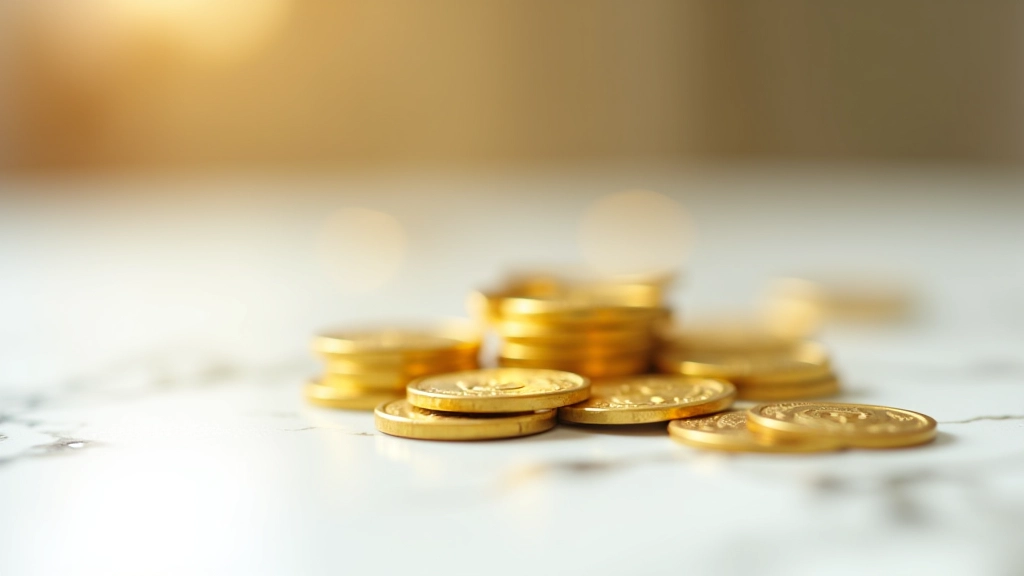 Gold and silver items displayed to represent nisab threshold values in Malaysian currency